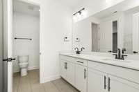 Photos are of the actual home available.