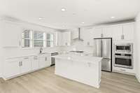 Photos are of the actual home available.