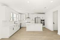 Photos are of the actual home available.