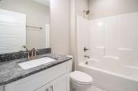 Guest bath servicing bedrooms 2 & 3