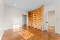 Library/Study w/Built-in Bookshelves