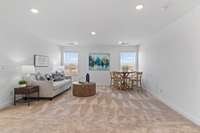 (photos are of a staged model home)