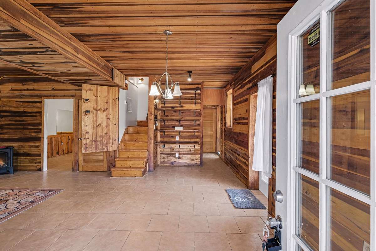Downstairs family room