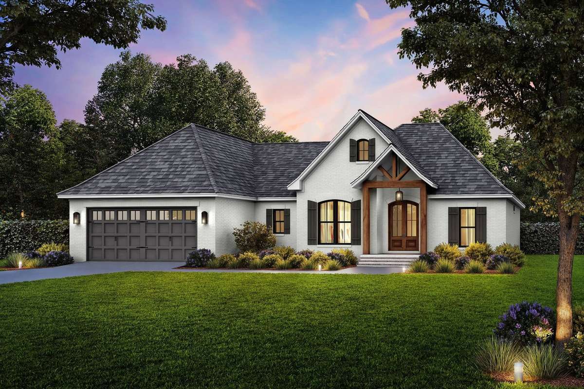 OPTION 3 WHITE BRICK GRAY ACCENTS