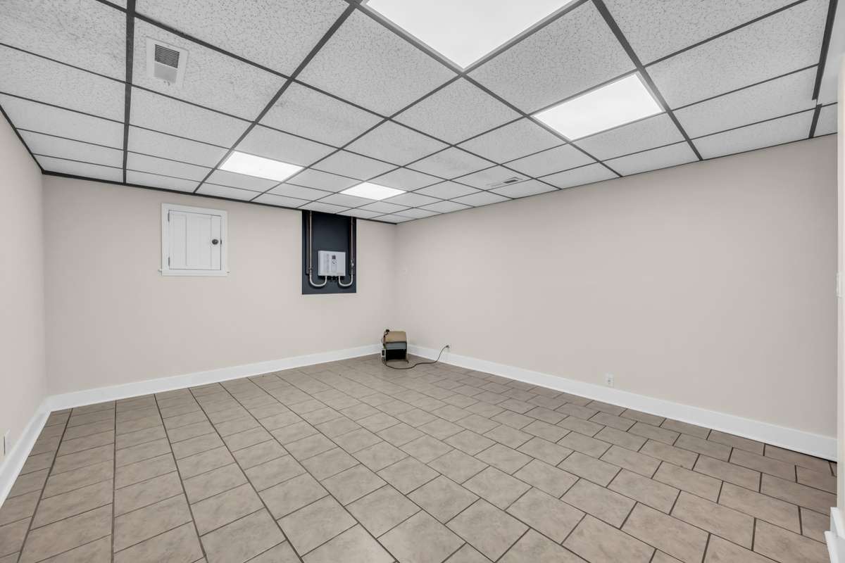Basement Level View from Stairs