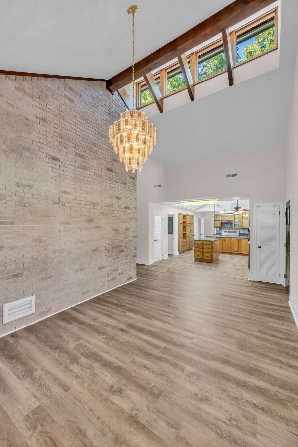 Dining Room with Clear Story