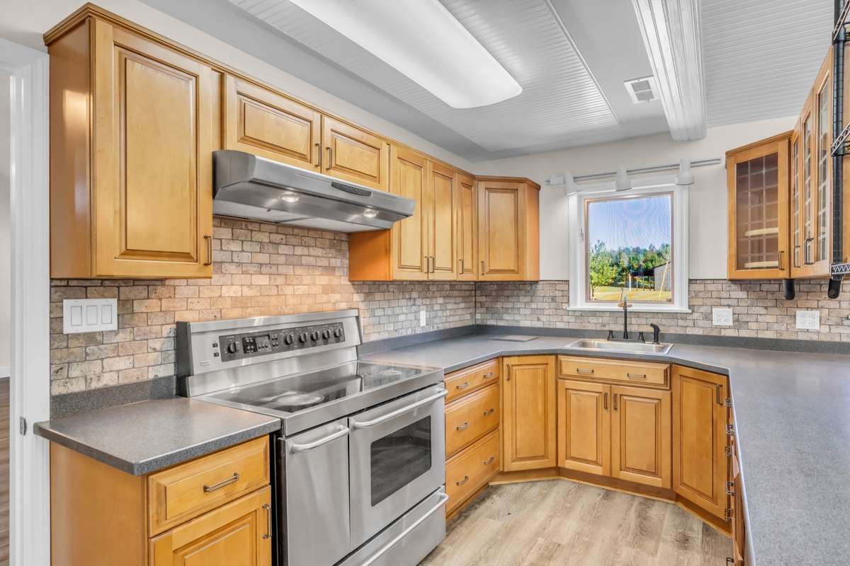 Kitchen Chef's Area Includes Small fridge, and Wine Cooler