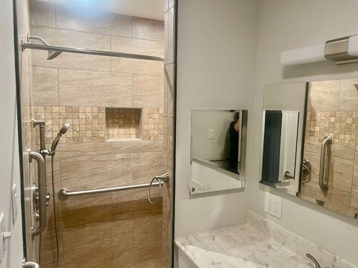 Custom Shower in Bedroom Four