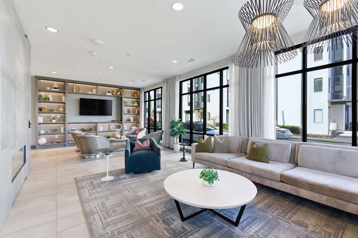 Main common room area near main entryway.