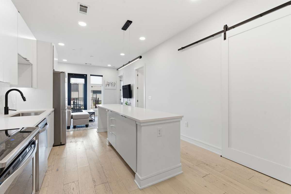 Bright, clean, wood floors.
