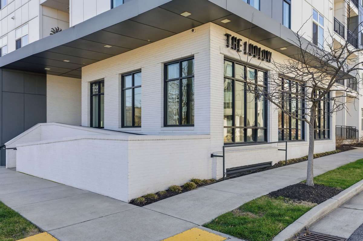 Ludlow Flats main entryway!