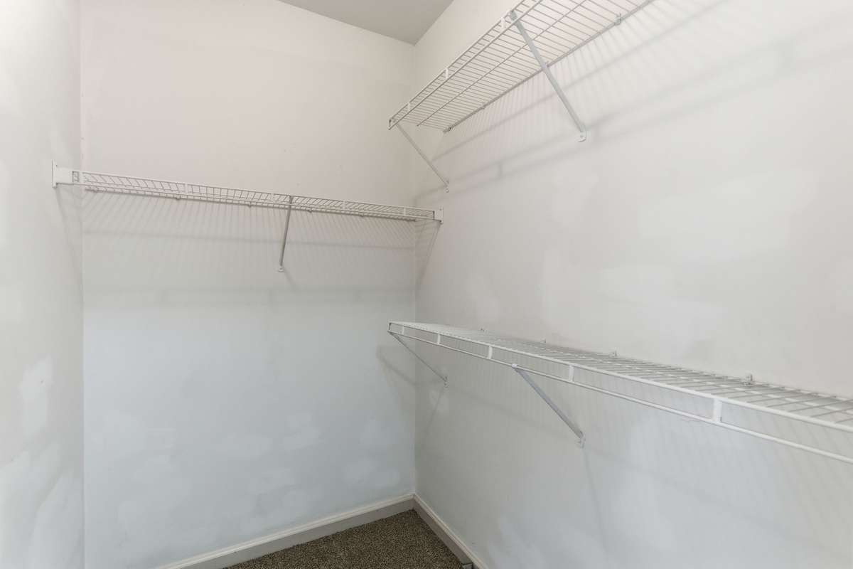 Large walk-in closet