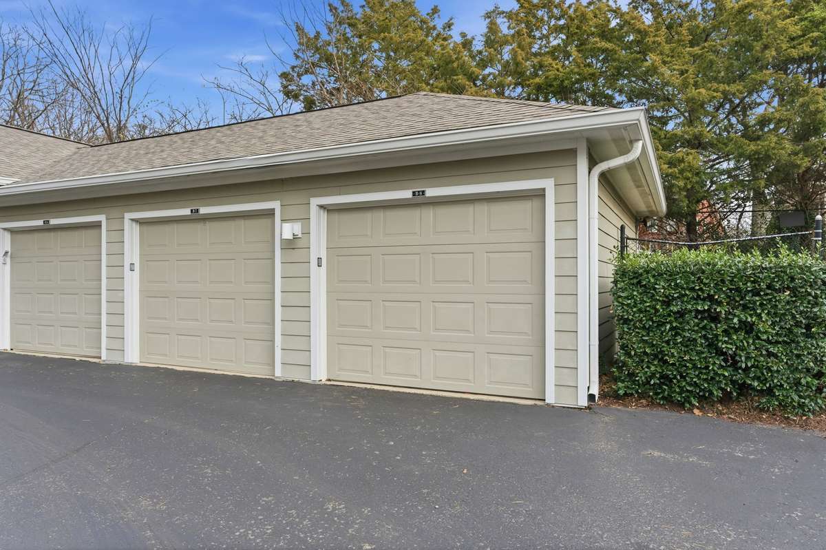 End unit garage comes with condo - rare get in this community