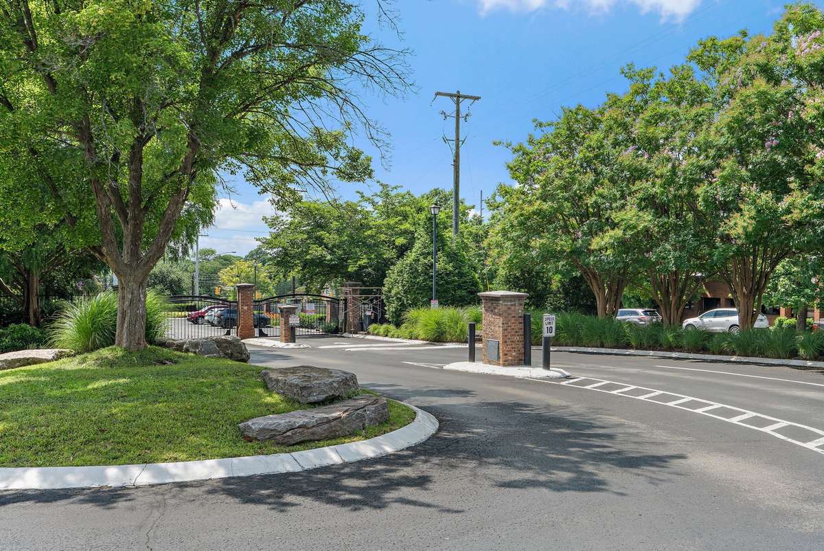 Gated community in Green Hills