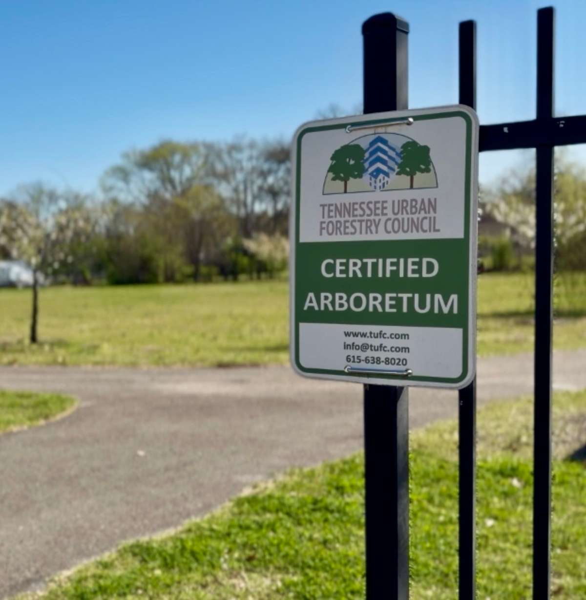 Take a stroll through the park directly across the street