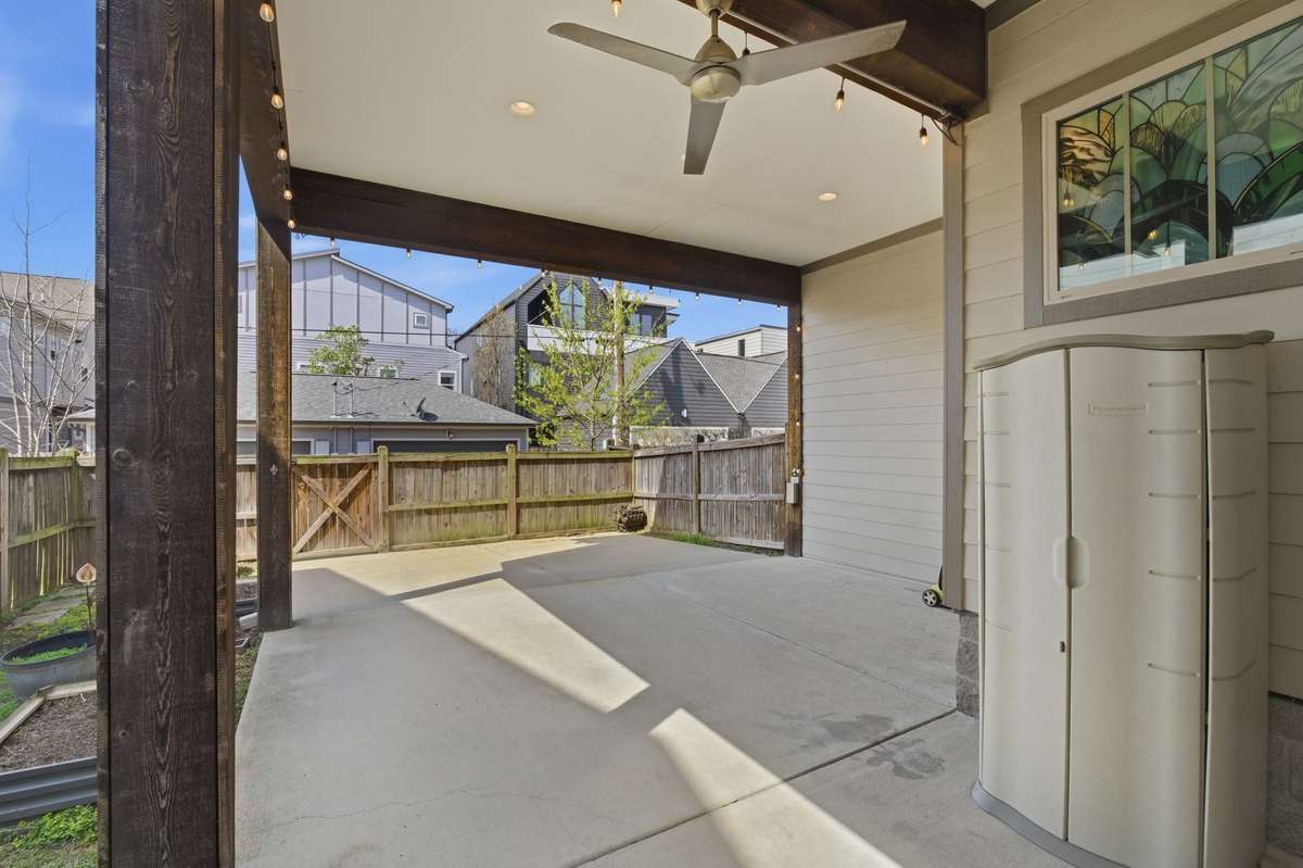 Carport area also makes for a great, outdoor living space. Carport can be converted to 2 car garage, confirmed with quote by contractor.