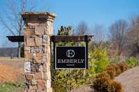 Entrance sign to community