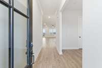 Beautiful 8' glass entry door