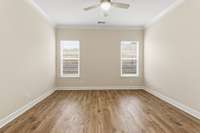 Primary bedroom on the main floor