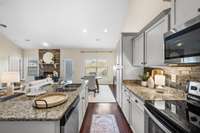 BEAUTIFULLY Upgraded Cabinetry + Granite Countertops