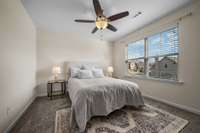 SPACIOUS Guest Bedrooms w/ UPGRADED Carpet + Ceiling Fan