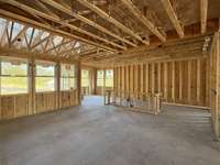 ***Photo taken 10/18/25 to show current status of construction***

Main Living Area