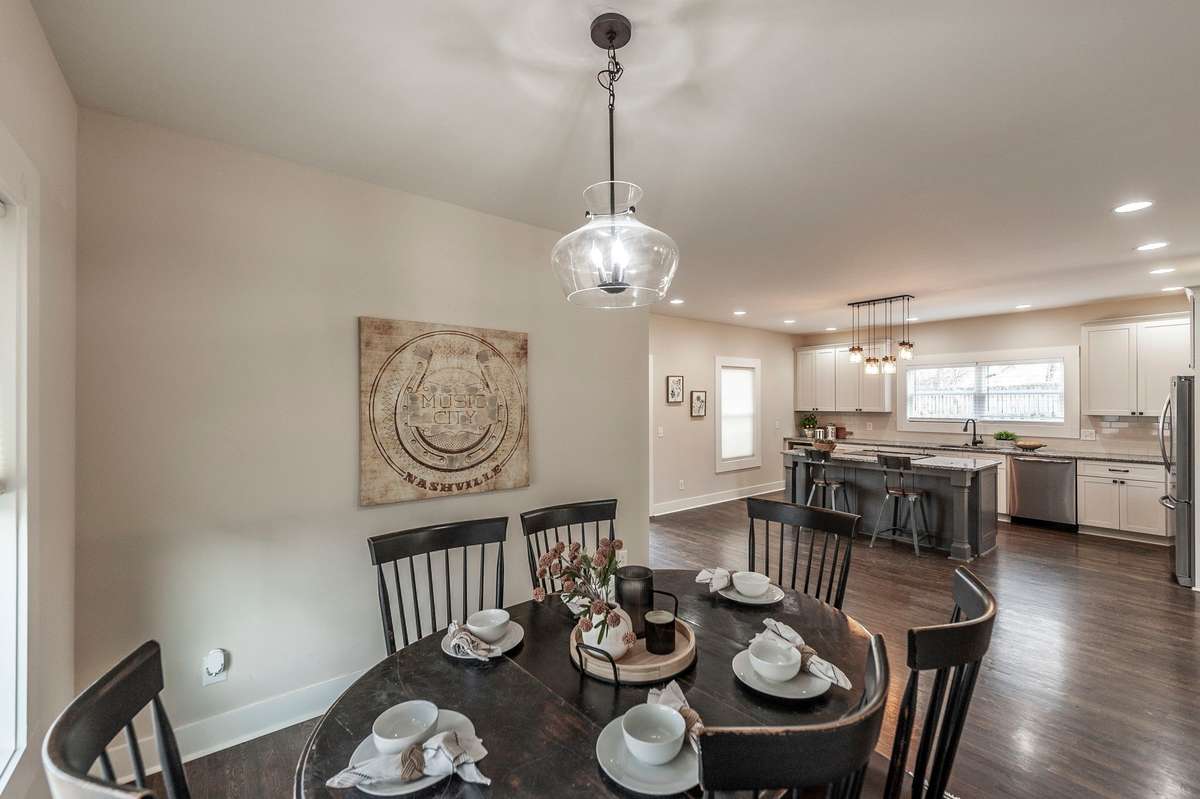 Versatile layout allows you to personalize the space with a bar setup, buffet, or functional storage piece.