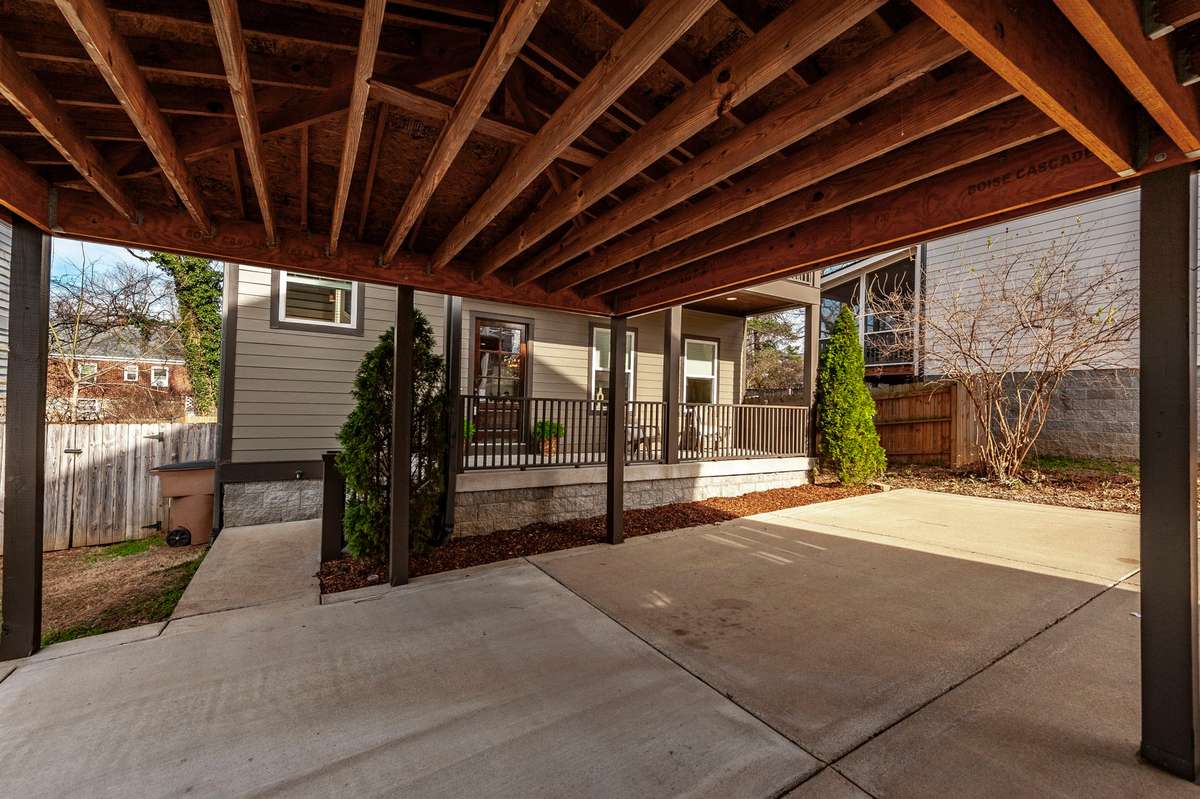 Two-car carport provides rare off-street parking and everyday convenience in this desirable location.