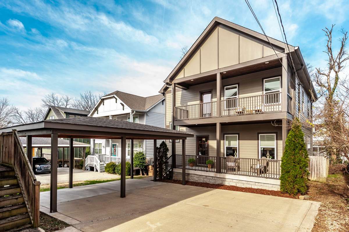 Beautifully refreshed East Nashville home with freshly painted exterior, rare off-street parking, and an inviting covered front porch—just minutes from the heart of East Nashville and easy access to downtown.
