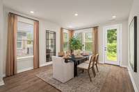 *Photos of staged Alamont model home