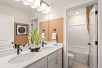 *Photos of staged Alamont model home