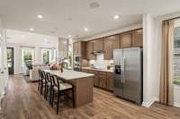 *Photos of staged Alamont model home