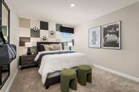 *Photos of staged Alamont model home