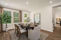 *Photos of staged Alamont model home