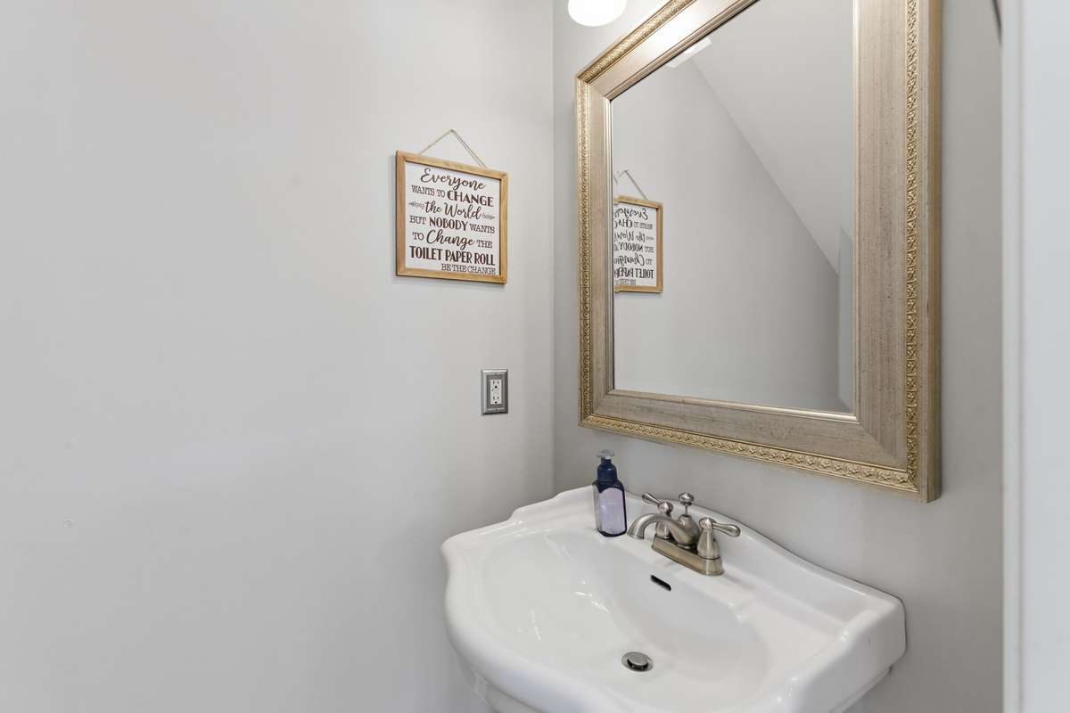 First Floor Half Bathroom