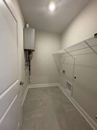 Laundry room on main level