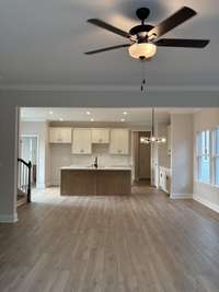 Beautiful Kitdhen with eat in dining.  Includes island, ss appliances