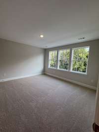 Oversized bedroom upstairs.