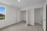 Bed 3 includes walk in closet