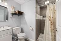 Step in Shower makes this the perfect MUTI-GENERATIONAL space!