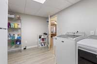 Oversized Laundry Room!
