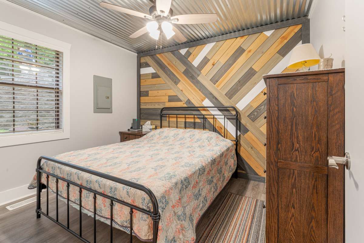 Bedroom Number 2 with Beautiful Feature Wall!
