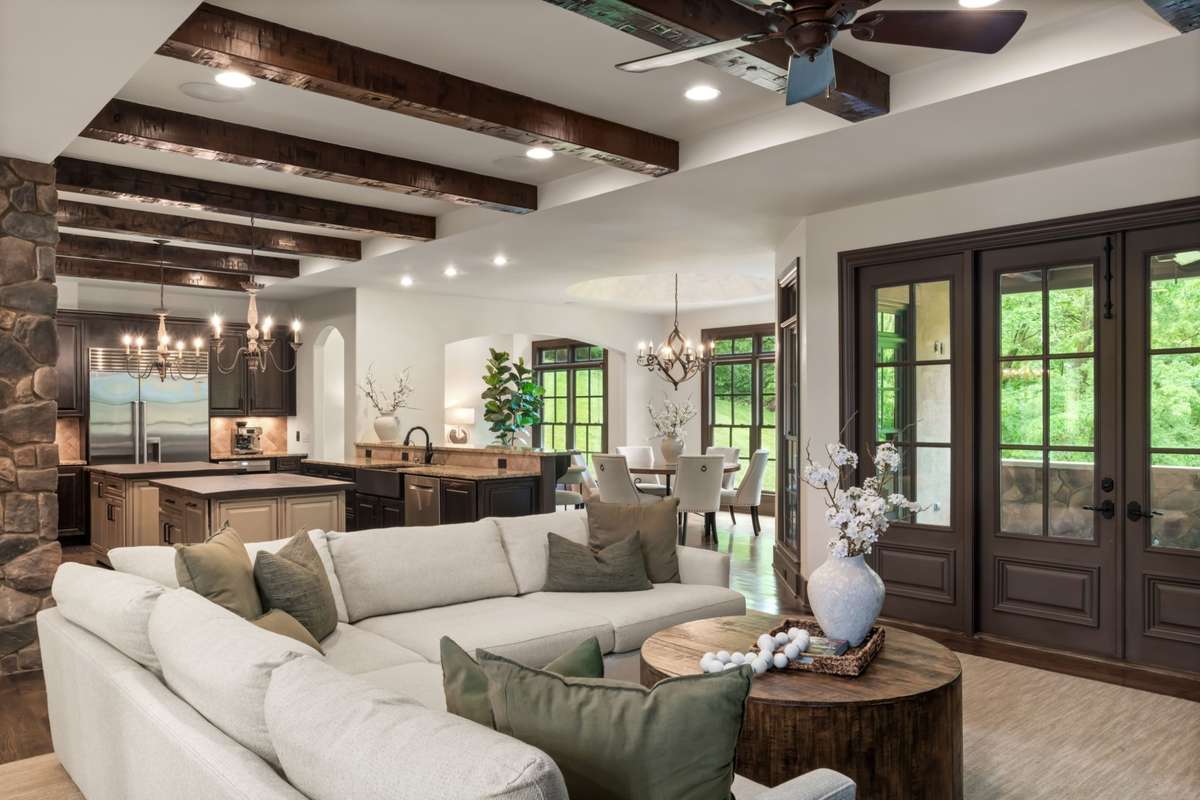 The space is big, with room for all, while maintaining a welcoming warmth.