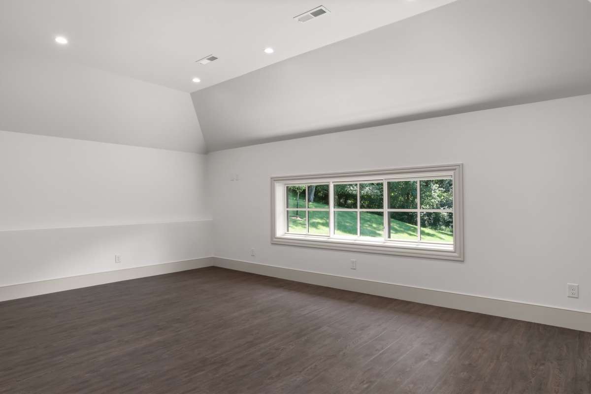 Alternate view of the bedroom in the attached apartment.