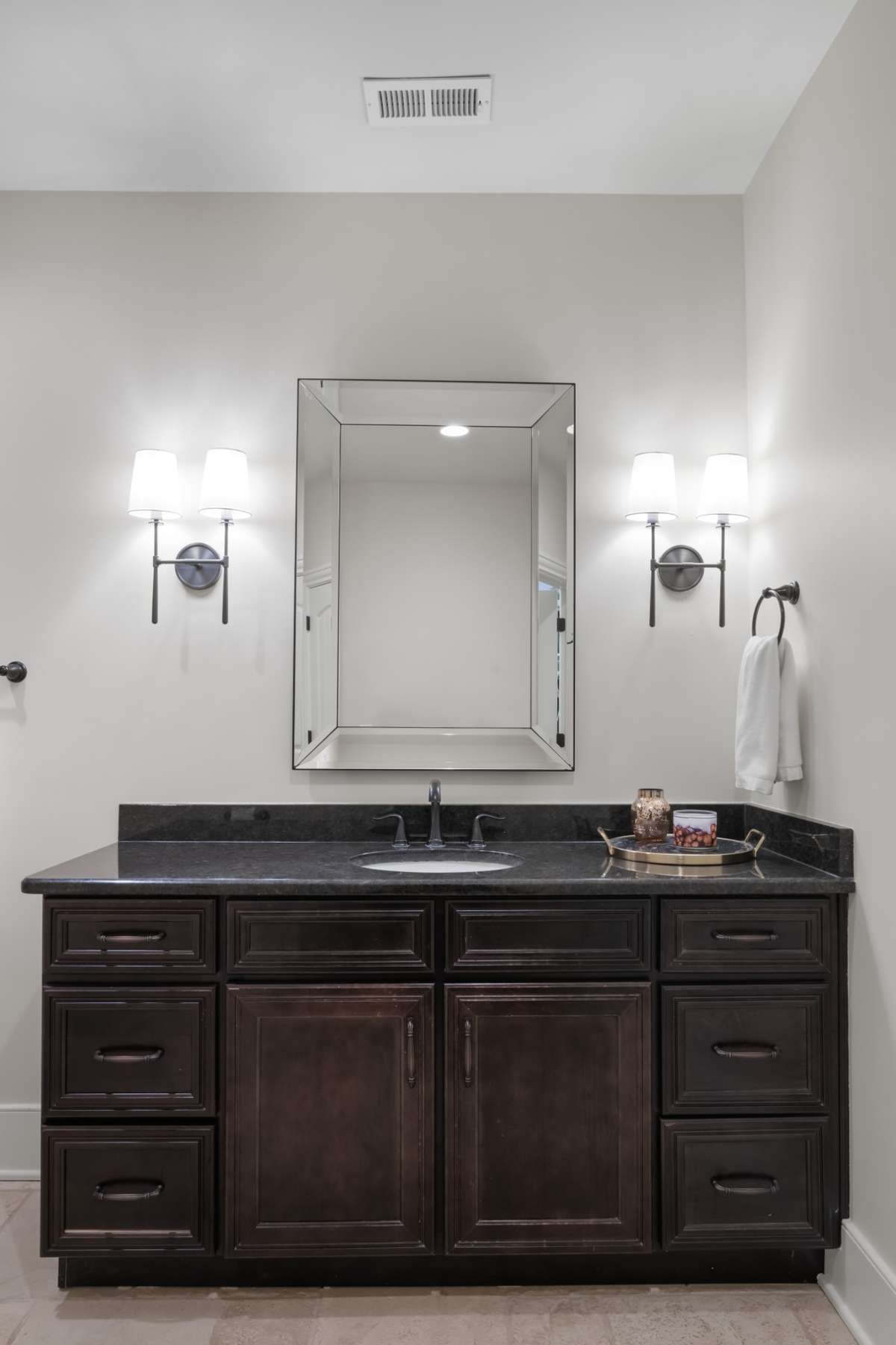 Vanity for bath off bedroom 3.