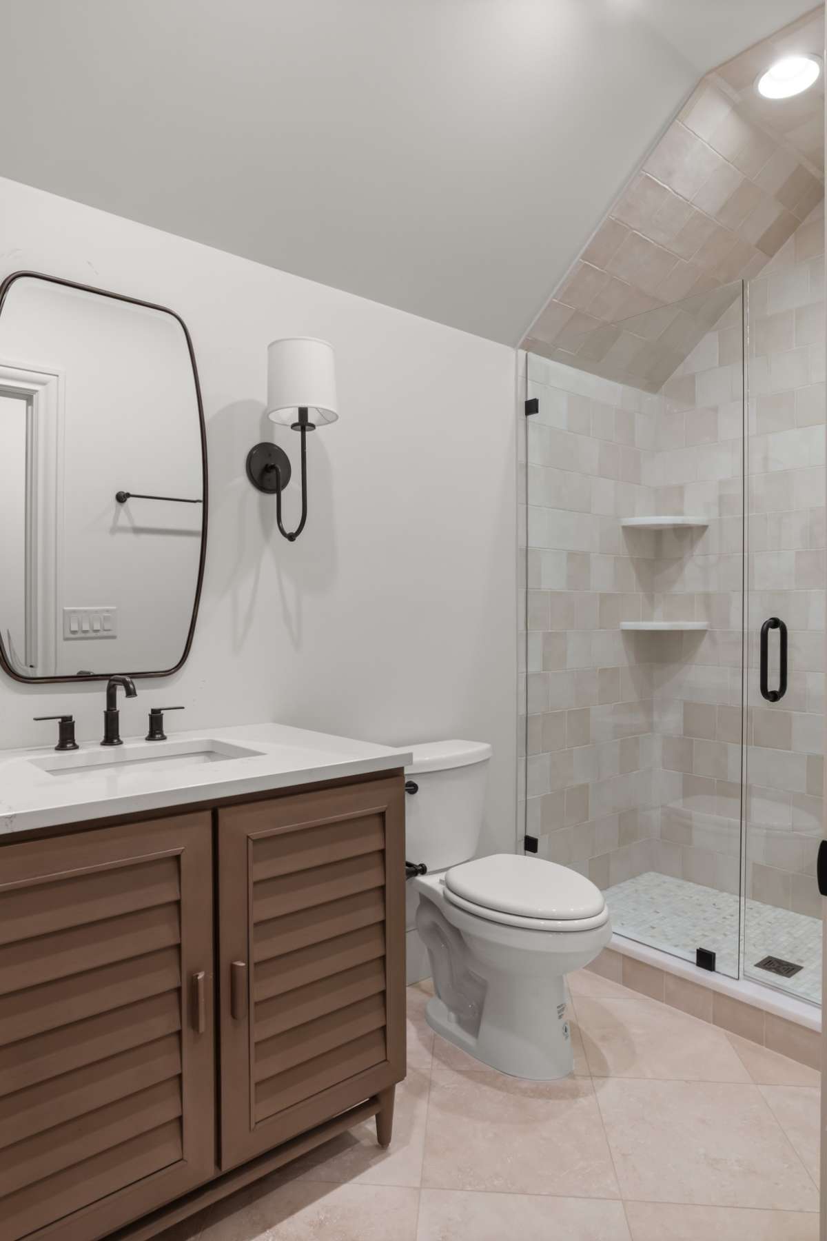 Bathroom in the attached apartment.