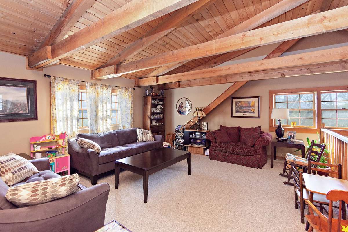 Upstairs bonus/loft area