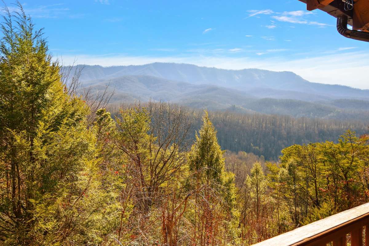 Great views from your private deck!