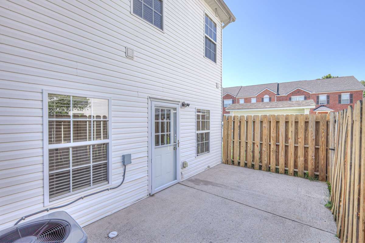 Fenced and low maintenance