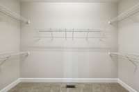 Spacious Primary Closet